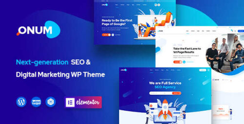 Onum GPL Theme v1.2.16.5 – SEO & Marketing Elementor WP Theme